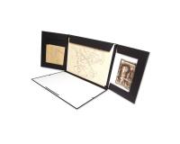 Carton à dessin Kraft à élastiques 32x45cm - Noir