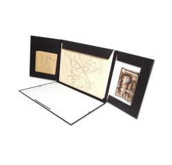 Carton à dessin Kraft à élastiques 32x45cm - Noir