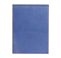 Rhodiarama porte-bloc avec porte-crayon + bloc N°12 ligné - Saphir