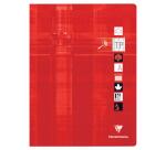 Cahier Travaux Pratiques piqué déficients visuels 24x32cm 64 pages grands carreaux noirs 2,5mm agrandis 10x10 + uni Couleur aléatoire - Assortis