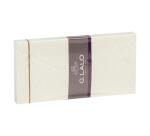 20 enveloppes DL(110x220mm) Vélin pur coton gommées - Crème