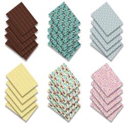 Décopatch PS30A20C - Lot de 30 Feuilles 30x40 cm, Motifs Scolaires assortis - Assortiment