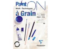 Paint'ON à grain bloc collé 20F A2 250g