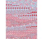 Pochette 3 Feuilles Identiques Ref 615* - Rouge