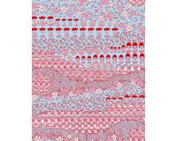Pochette 3 Feuilles Identiques Ref 615* - Rouge
