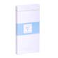 Paquet de 25 Enveloppes Blanches Doublées Triomphe DL- 110x220mm- Gommées - 130g/m2 - Blanc