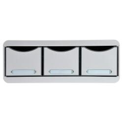 Exacompta TOOLBOX (3 Drawers) - Light grey