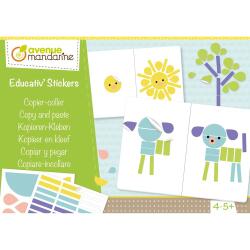 Boîte créative, Educativ' Stickers, Copiercoller