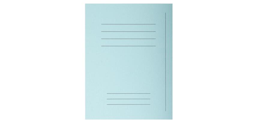 Pack of 50 pre-printed square cut folders Forever® 100% recycled - 24x32cm