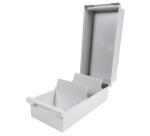 Boîte à fiches DIN A6 - Gris lumière