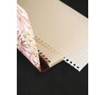 Rhodia collection ORANGE Botanique - carnet à reliure intégrale cachée A5 ligné, 120 pages - Bouquet fleuri