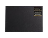 Goldline carnet cousu collé 64F A4 140g I - Blanc