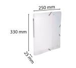 Carpeta de proyecto con gomas Chromaline 7/10e - Lomo: 25 mm - Formato de documento: A4 - Tamaño: 25x33cm