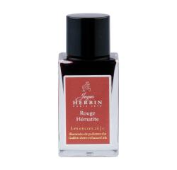 Encre 1670 à paillettes dorées 15ml - Rouge hématite