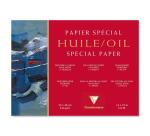 Papier Huile bloc collé 4 côtés 15F 36x48cm 240g