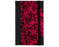 Carnet Marbre 170x110, 192 pages lignées - Rouge