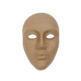 Masque face intégrale 11x17x24cm - Kraft