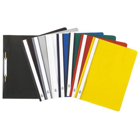 Carpeta de presentación con fástener Exacompta Cubierta Polipropileno12/100º capacidad 30 hojas colores surtidos