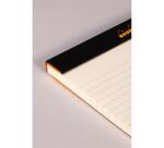 Bloc agrafé Rhodia le R N°18 21x29,7 cm 70 feuillets ligné 90g - Orange