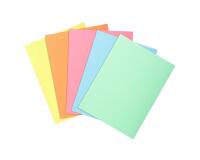 Paquete de 100 Subcarpetas de papel Exacompta SUPER 60 g/m2 - Colores surtidos