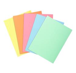 Paquete de 100 Subcarpetas de papel Exacompta SUPER 60 g/m2 - Colores surtidos