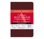 Alpha Series carnet souple 46F 8,9x14cm 150g - Blanc