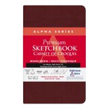 Alpha Series carnet souple 46F 8,9x14cm 150g - Blanc