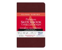 Alpha Series carnet souple 46F 8,9x14cm 150g - Blanc