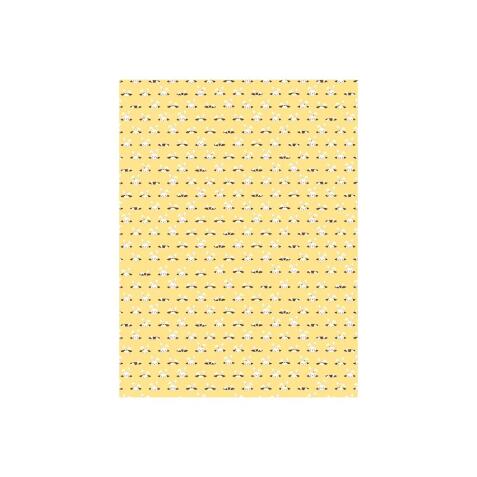781 - Pochette 20 feuilles Décopatch Texture - Jaune