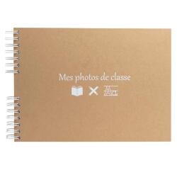 Álbum de fotografías MES PHOTOS DE CLASSE (FR) 32x22 cm - 150 fotos 50 páginas - Moreno