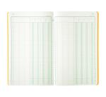 Geschäftsbuch 15 Kolonnen 32x19,5 cm 80S - Farben sortiert