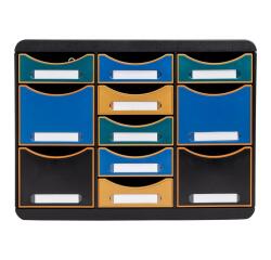 Cassettiera Storebox Multi 11 cassetti NeoDeco - Colori assortiti