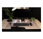 VADE/Almohadilla de escritorio flexible, PVC, 1 superficie lisa + 1 superficie granulada - HOME OFFICE - Incoloro