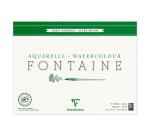 Fontaine bloc collé 4 côtés 25F 30x40cm 300g grain torchon