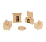Assortiment de 6 miniatures - Salon - Kraft