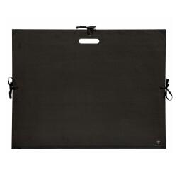 Carton à dessin Kraft 3 cordons 59x72cm - Noir