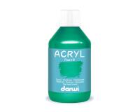 Darwi Flacon de 250 ml de Peinture Acrylique Universelle Nacrée - Vert nacré