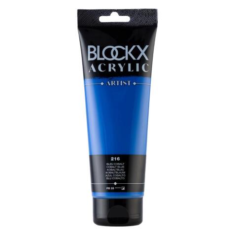 Peinture acrylique fine tube 250ml - Bleu cobalt