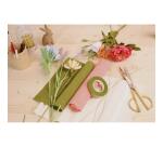 CRÉPON FLEURISTE, Pack de 10 rouleaux au format 25x100cm - Assortiment vif