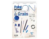 PaintON à Grain bloc spiralé 12F A4+ 250g