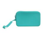 Pochette silicone TITANE 15x9x2,5cm ass - Couleurs assorties