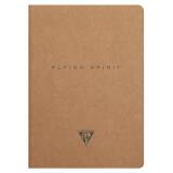 Flying Spirit piqûre textile A5 96 pages ligné motifs assortis papier ivoire 90g - Kraft