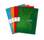 Cahier piqué 7000 17x22 cm 48 pages grands carreaux 70 g - Assortis