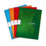 Cahier piqué 7000 17x22 cm 48 pages grands carreaux 70 g - Assortis