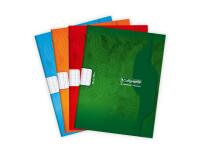 Cahier piqué 7000 17x22 cm 48 pages grands carreaux 70 g - Assortis