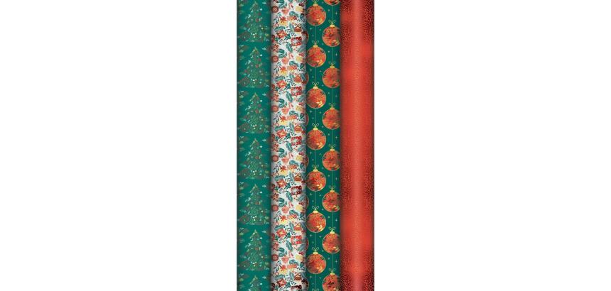 Excellia 80g, Fancy Xmas 2x0,70m 30rlx - Assortiment