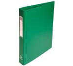 Classeur rembordé polypropylène 4 anneaux ronds de 25mm sur 3eme de couverture