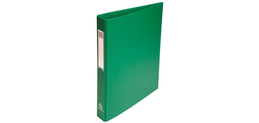 Classeur rembordé polypropylène 4 anneaux ronds de 25mm sur 3eme de couverture