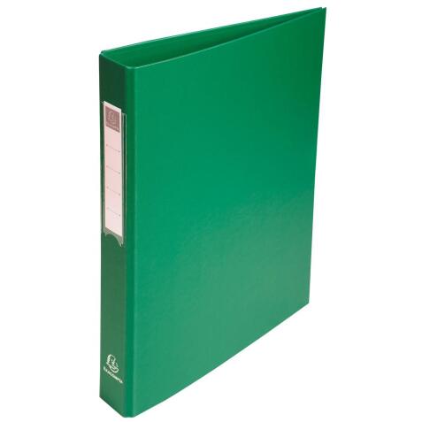 Classeur rembordé polypropylène 4 anneaux ronds de 25mm sur 3eme de couverture