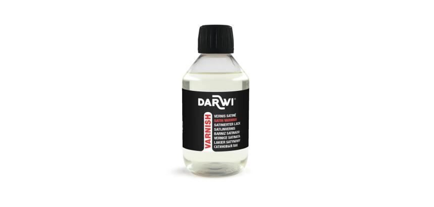 DARWI Flacon de 250 ml Vernis à Alcool finition Satinée